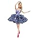 FairyStar Beautiful Fashion Ballet Skirt Dress Set for Barbie Doll Girls' Birthday Gift (5 Kind Style，Style Random)