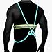 Atlecko 360° Reflective LED Running, Cycling or Hiking Vest & Belt for Men, Women & Kids - Safe & Comfortable - Bright Lights for High Visibility, Excellent Battery Life - Perfect for Night & Morning