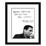 Michael Scott The Office Motivational Quote Frame