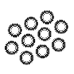 10pcs 6004-2RS1 Rubber Sealed Deep Ball Bearings