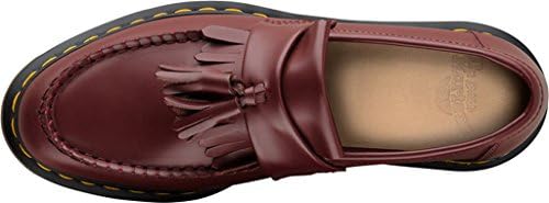 dr martens adrian tassel loafers red