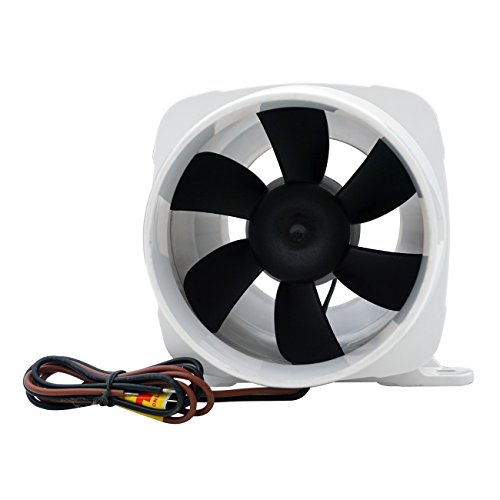 ECO-WORTHY Marine Boat Electric in-Line Blower Bilge Air Blower Cooling Fan 270 CFM 4'' High Flow Capacity Quiet Running Low Amp - Thumbnail 3
