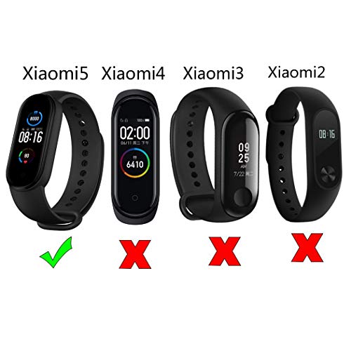 Ybludiy Compatible with Xiaomi Mi Band 6 Strap/Mi Band 5 Strap,Amazfit