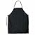 KUU Black Waterproof Apron for Grilling, Barbecue, Kitchen