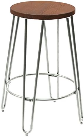 Acessentials Quinn Counter Stool クローム仕上げ