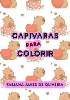 Livro CAPIVARAS PARA COLORIR