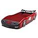 Delta Children Sport Race Car Twin Bed, Red