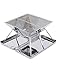 Menschwear Stainless Steel Camp Grill 12.2″ Folded Compact Charcoal BBQ Grill Stainless Steel for Camping Picnics 31cmthumb 1