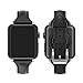 Wearlizer Slim Thin Leather Bands Compatible with Apple Watch Band 38mm 40mm 41mm 42mm 44mm 45mm 46mm 49mm Women Men Strap Wristband Bracelet for iWatch Series 11 10 9 8 7 6 5 4 3 SE/Ultra 3 2 1