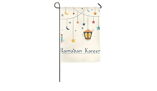 Amazon Com Destiny S Flag Personalized Garden Flag Ramadan
