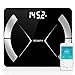 Triomph Bluetooth Smart Body Fat Scale with iOS/Android App - Digital Body Composition Analyzer Measures Body Weight, Body Fat, Water, Muscle Mass, BMR, Bone Mass and Visceral Fat, 400 lbs, Black