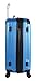Lucas Outlander Hard Case 24 inch Expandable Rolling Suitcase With Spinner Wheels (One Size, Blue)