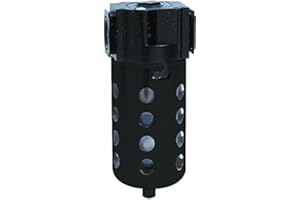 Arrow Pneumatics F353 3/8" Filter, 40 Micron, Poly Bowl, 5 Oz. Bowl Capacity, Temperature Range 40 degreeF to 160 degreeF, 250 Max Psi