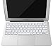 Mosiso Protective Keyboard Cover Skin for MacBook Air 11 Inch (Models: A1370 and A1465), White