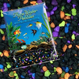 Pure Water Pebbles Nature's Ocean Aquarium Gravel Lasernite Glo Gravel 5-lb