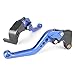 GZYF® Short Brake Clutch Levers For SUZUKI GSXR 600 750 06 - 10 / GSX-R 1000 05 06 Blue(F35 S35)