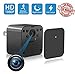 Hidden Security Camera USB Wall Charger - Motion Detection Phone Charger Surveillance Camera - Nanny Spy Cam Adapter 1080 Full HD Support Up to 32GB SD Memory Card