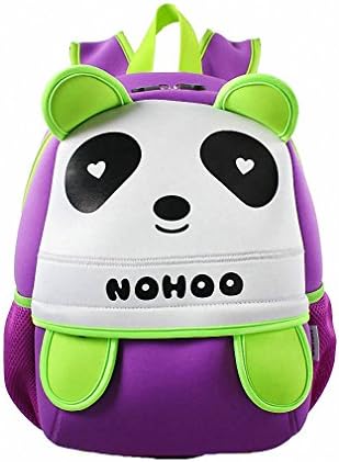 Waterproo3D Animals Children Backpacks Kids Neoprene School Bags for Teenagers Child Cartoon Schoolbag Mochila Purple