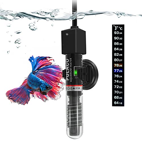 PULACO Mini Submersible Betta Heater