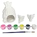 Sassafras My Little Garden: Paint Your Own Ceramic Fairy Garden Set Paint Kit