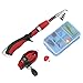 Kids Fishing Pole and Reel Combo Kit – Fun Fishing Spincast Gear for Boys and Girls – with Tackle Box, Fully Equipped