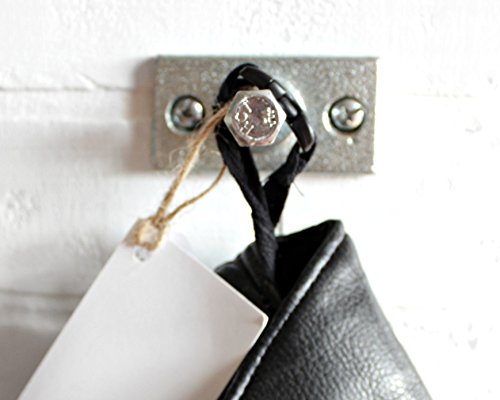 Galvanized Industrial Pipe Hook, Nautical hook, towel hook, industrial hook, rustic rack, hanger, Rustic Farmhouse Bathroom hook, Silver robe hook