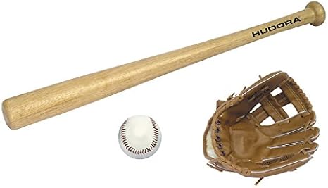 Hudora Juego de béisbol guante y pelota de béisbol Bat Balón de ...