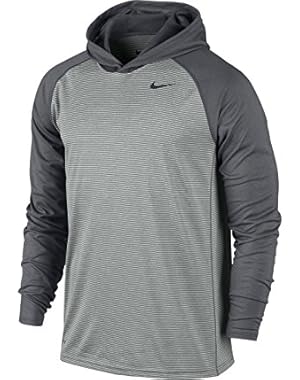 Mens Dri-Fit Touch Hooded Long Sleeve Shirt