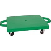 S&amp;S Worldwide Spectrum 16 Green Scooter Built in Handles Protect | Measuring 16 inches, 2-inch diameter wheels, With a base 2-1/2 inches above the ground, Ideal Dimensions For Fun