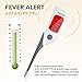 Thermometer for Fever, Fast Reading Waterproof Digital Oral Thermometer with Fever Indicator, Best Accurate LCD Rectal Armpit Thermometer for Baby Kids and Adults