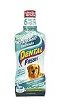 Dental Fresh Water Additive - Original Formula For Dogs - Clinicially Proven, Simply Add to Pet's Water Bowl to Whiten Teeth, Eliminate Bad Breath, and Improve Oral Health (17 oz)