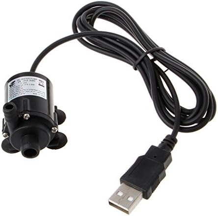 HavanaYZHavanaYZ USB Solar Power Hot Circulation Water Pump Brushless Motor Aquarium Submersible