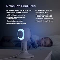 HUBBLE CONNECTED Nursery Pal Cloud Twin-5" Smart