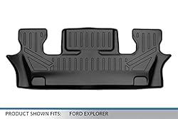 SMARTLINER Custom Fit Floor Mats 3rd Row Liner