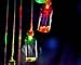 Lainin Color Changing Solar Wind Chime Wishing Bottle Solar Hanging Night Light Mobile