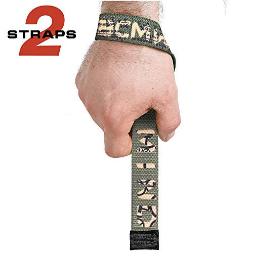 HeavyDuty Cotton Wrist Wraps Pair of WARM BODY COLD MIND Lifting Wrist