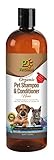 Pet Diesel 17 oz Organic Pet Shampoo & Conditioner: Neem Extract for Dry Skin, Itching, Hot Spot Relief, Moisturizing, Consistent Texture - For Shiny & Healthy Hair/Coat