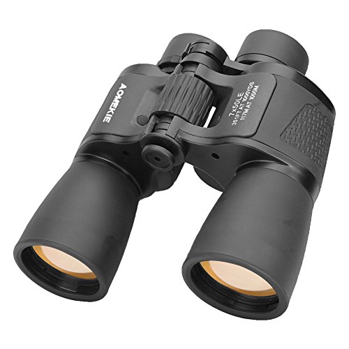 Aomekie 7x50 wide angle porro prism binocular, fmc, for…