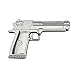 CHUYI 8GB Pen Drive Gun Shape USB 2.0 Flash Drive Metal Memory Stick (Silver)