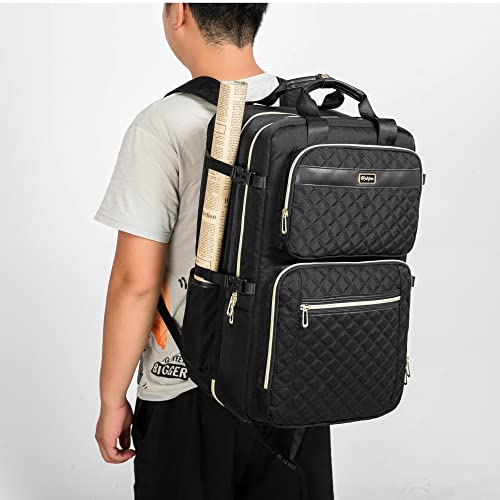 Rabjen Board Game Backpack, 2 Layer Extra Large Capacity Bag with