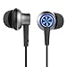 Earphones with Microphone and Volume Control ROCK Y5 Stereo Noise Isolating Wired Sport Headphones Tangle-Free Metal Housing Cable in-ear Earbuds Compatible for all 3.5 mm Audio Jack Device (Blue)