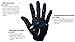 Bionic Gloves Men's Premium Full Finger Fitness Gloves w/Natural Fit Technology, Gray/Orange (Pair)!