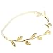 Miugle Baby Gold Leaves Headbands