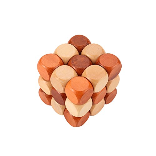 Little star excellent iq brain teaser 3d wooden interlo…