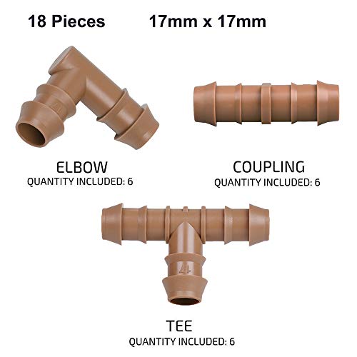 1 iRunning+Pieces+Irrigation+Fittings+Tubing