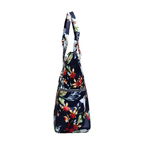 Nylon-Large-Lightweight-Tote-Bag-Shoulder-Bag-for-Gym-Hiking-Picnic-Travel-Beach-Waterproof-Tote-Bags