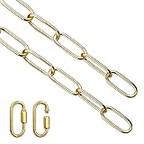 Helunsi Lighting Chain, 6 Feet Bright Gold Light