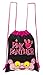 Pink Panther Black Drawstring Backpack