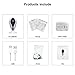 IP Camera HD 720P Wireless WiFi Privacy Security Panoramic Camera with Two-way Audio, Red Light Night Vision Surveillance Camera, Smart Wide Angle 360 Degree Rotation P2P Motion Detection Camera