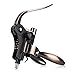 Rabbit Wine Bottle Opener Set: Bronze Metal Manual Wine Opening Accessories Tool Kit for Red, White or Rose Bottles with Elegant Portable Rabbit Opener, Black Foil Cutter, Spiral Corkscrew and Stand